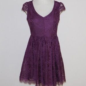 Xhilaration cap sleeve, lace dress.